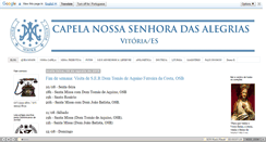 Desktop Screenshot of nossasenhoradasalegrias.com.br